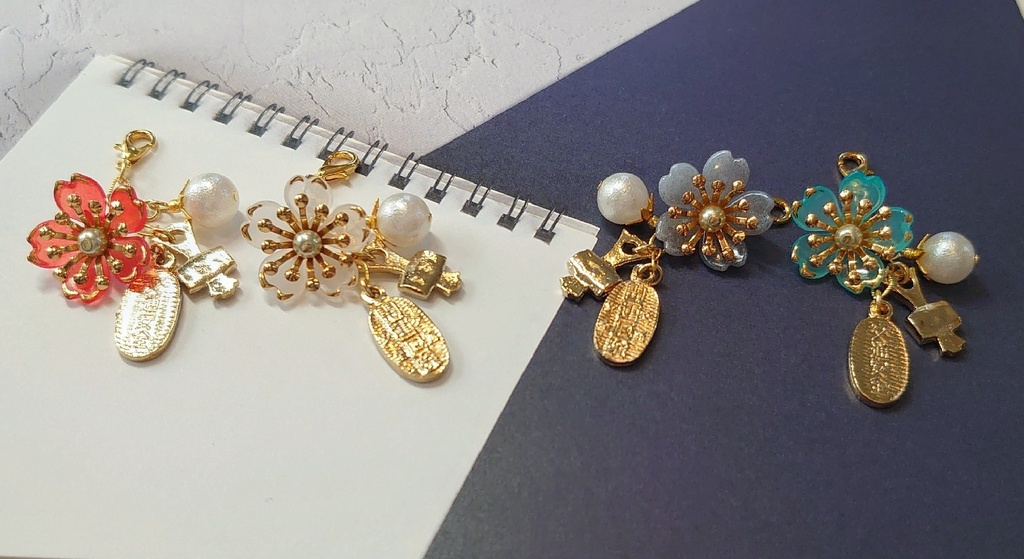 桜咲く~打出の小槌と小判~のアクセサリーチャーム