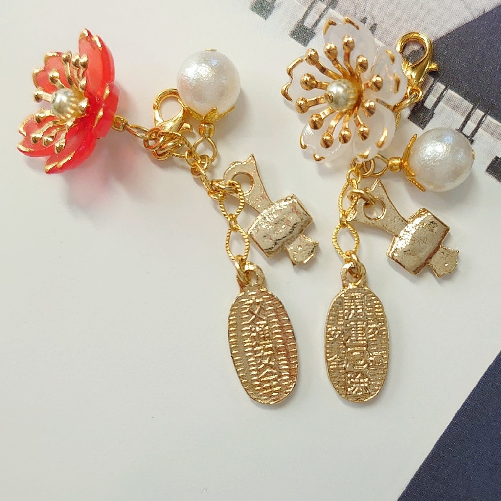 桜咲く~打出の小槌と小判~のアクセサリーチャーム