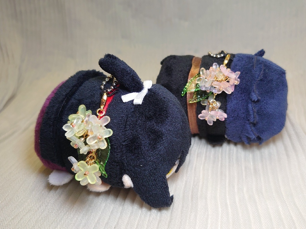 金木犀のファンシーカラーチャーム