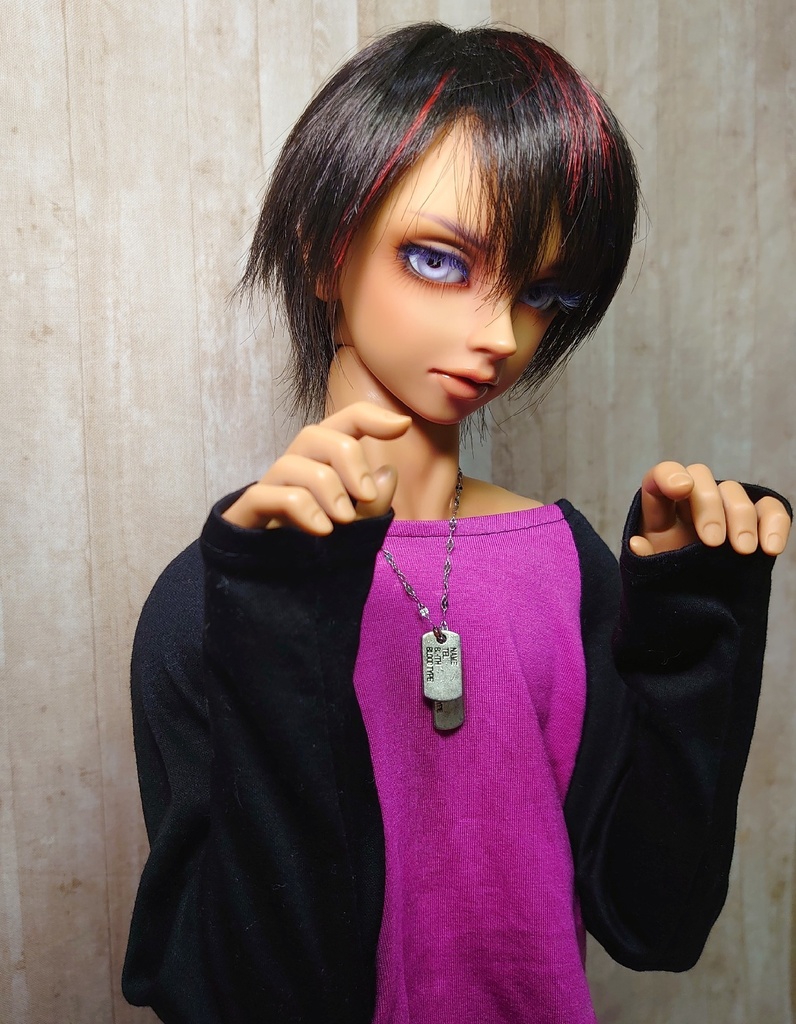 ラグランカットソー(無地)