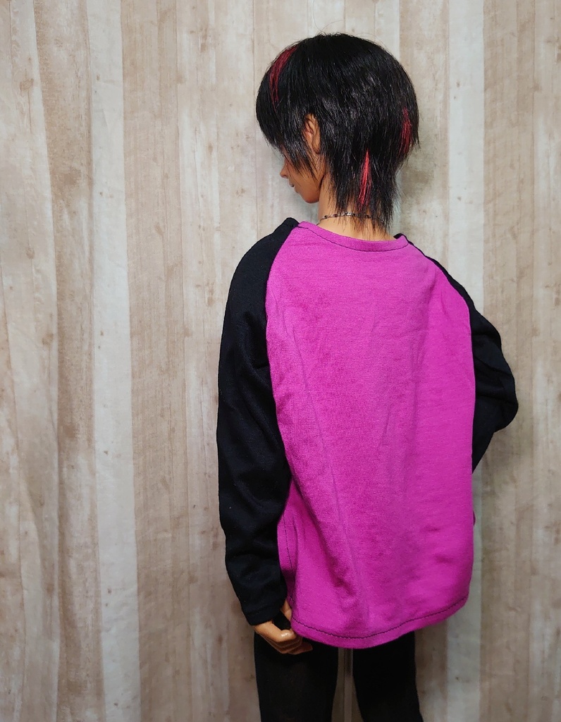 ラグランカットソー(無地)