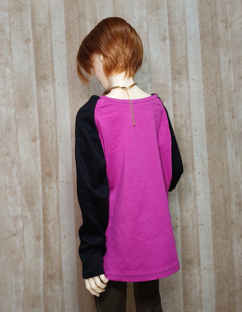 ラグランカットソー(無地)