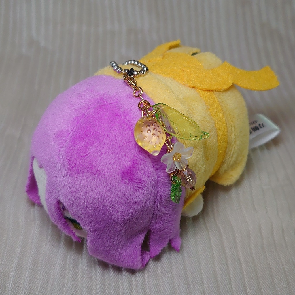 レモンのアクセサリーチャーム(クリアカラー)