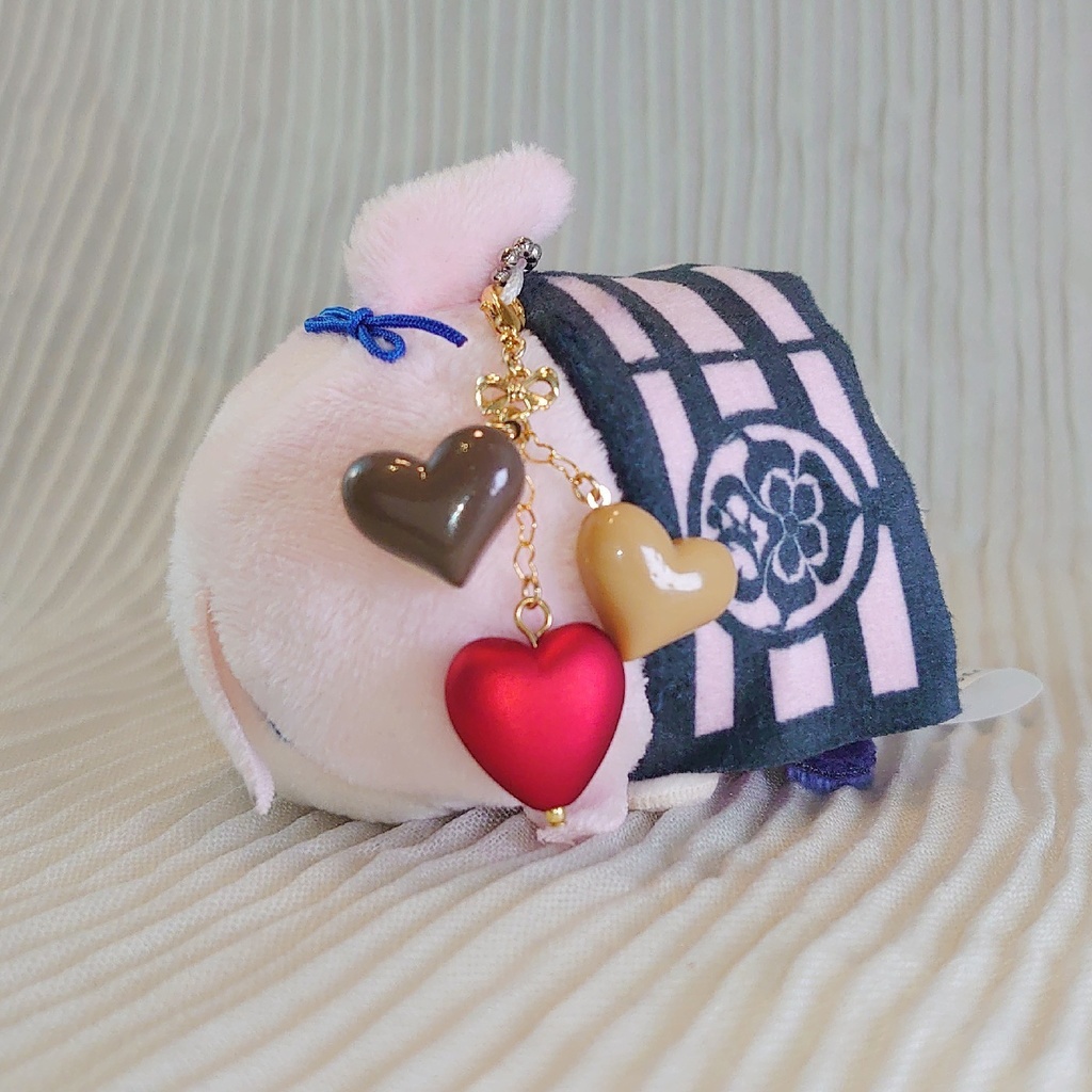 バレンタインチョコのアクセサリーチャーム