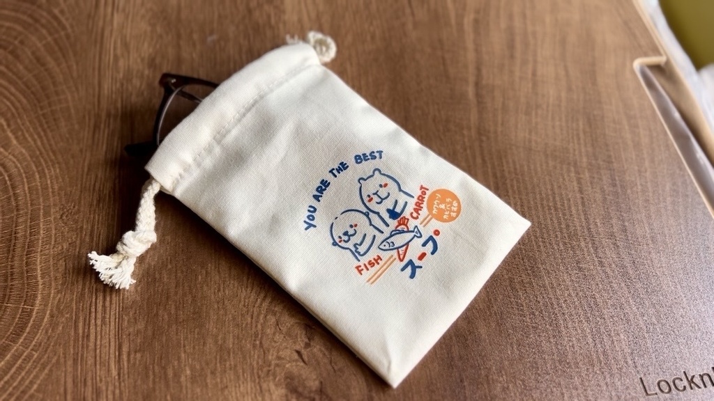 カワウソとカピバラBEST巾着袋