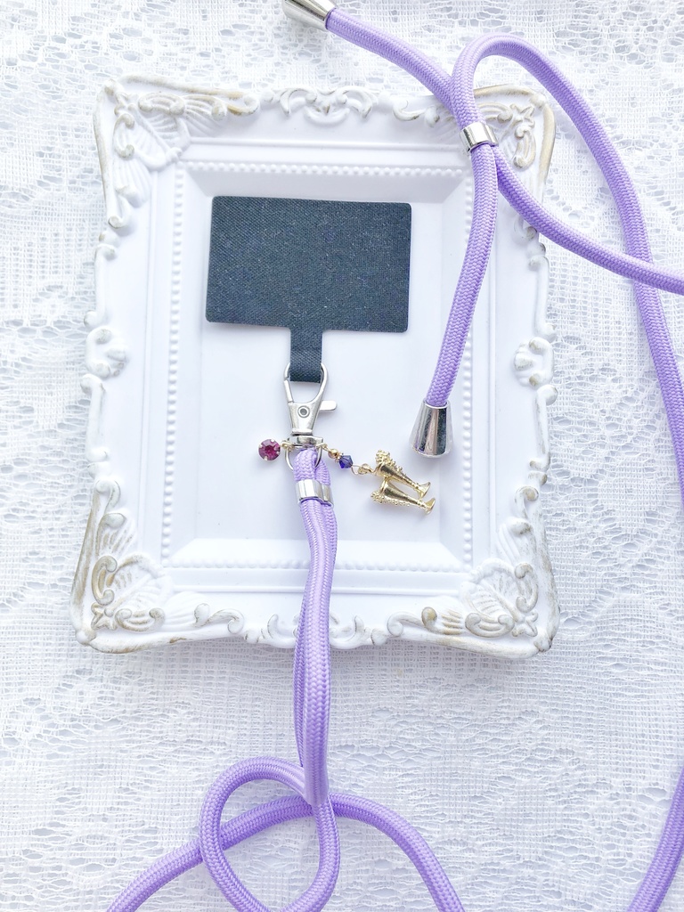 【🌈🕒】ふわぐさイメージスマホストラップ