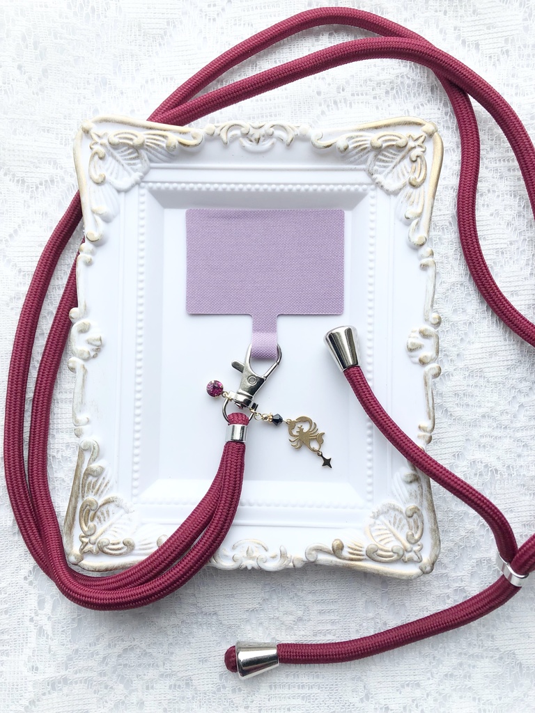 【🌈🕒】💯🦂さんイメージスマホストラップ