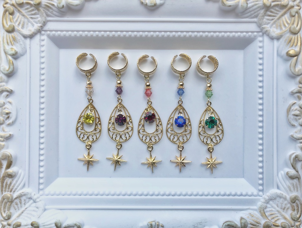 【まほやく】国&賢者&厄災イメージイヤーカフス