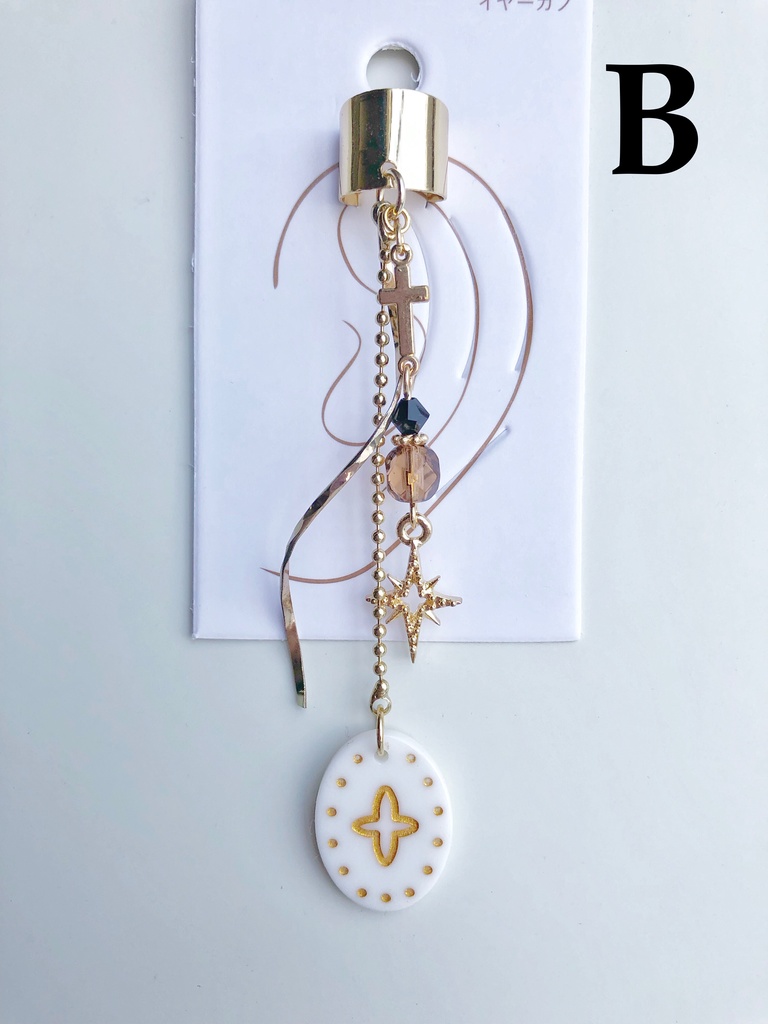 【🌈🕒】🏢さんイメージイヤーカフス