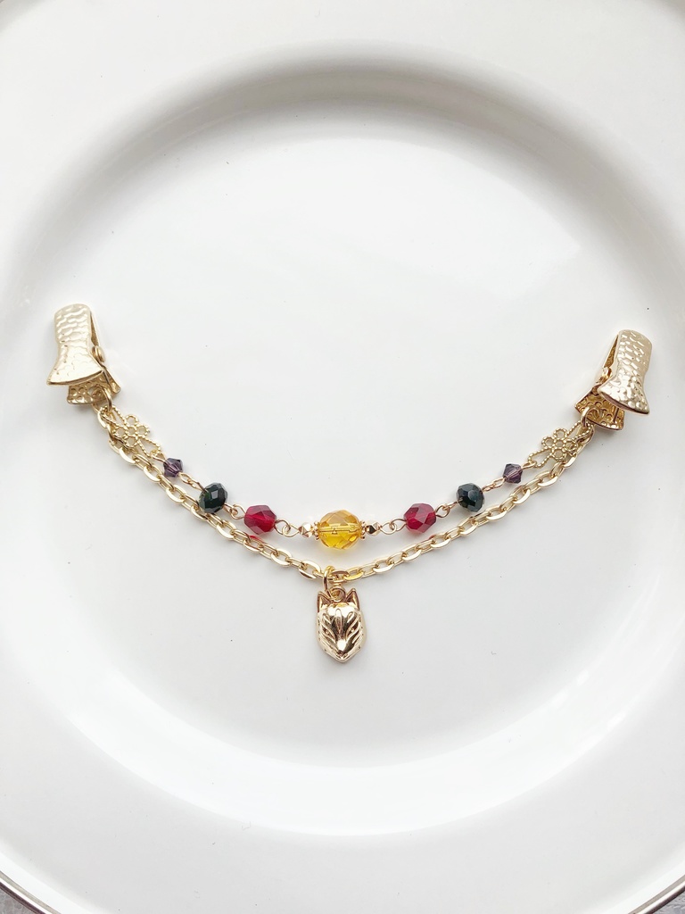 【🌈🕒】🦊✌️さんイメージストールクリップ