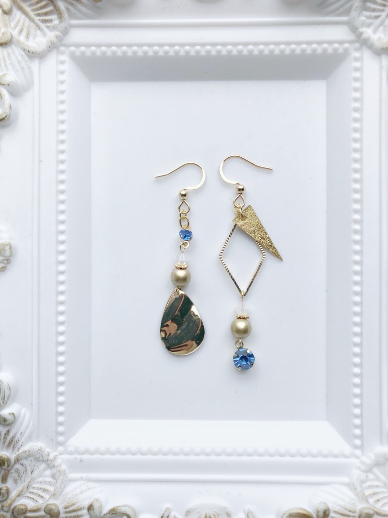 【🌈🕒】💧さんイメージピアス(イヤリング)