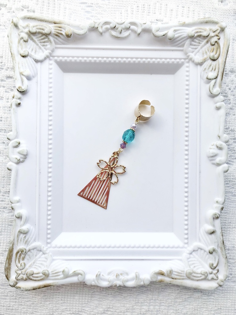 【🌈🕒】🌞さんイメージイヤーカフス