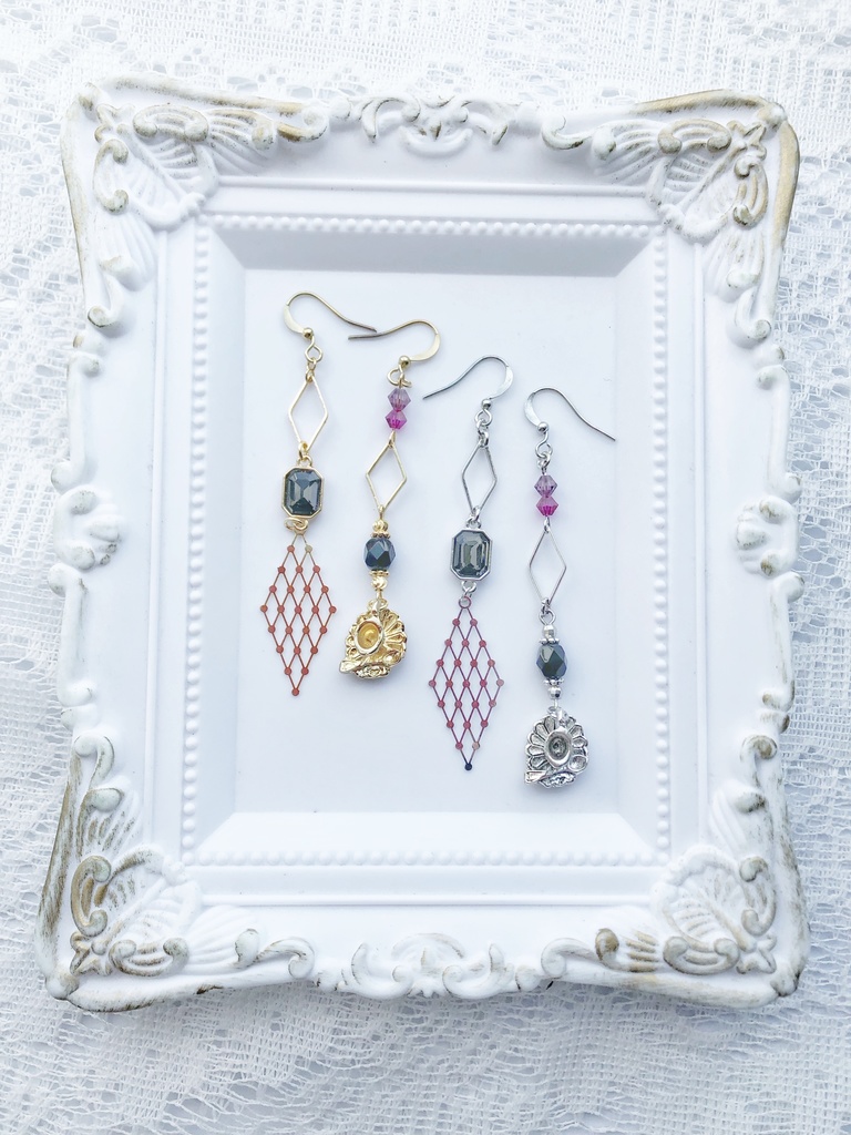 【🌈🕒】♦️☕️さんイメージピアス(イヤリング)