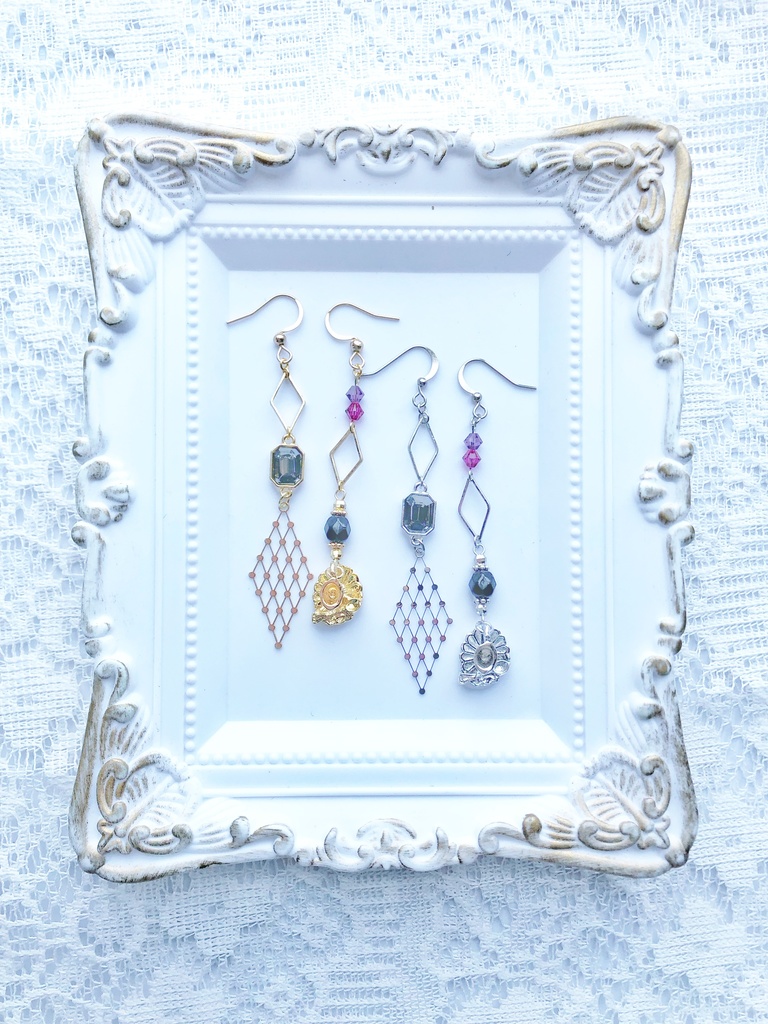 【🌈🕒】♦️☕️さんイメージピアス(イヤリング)