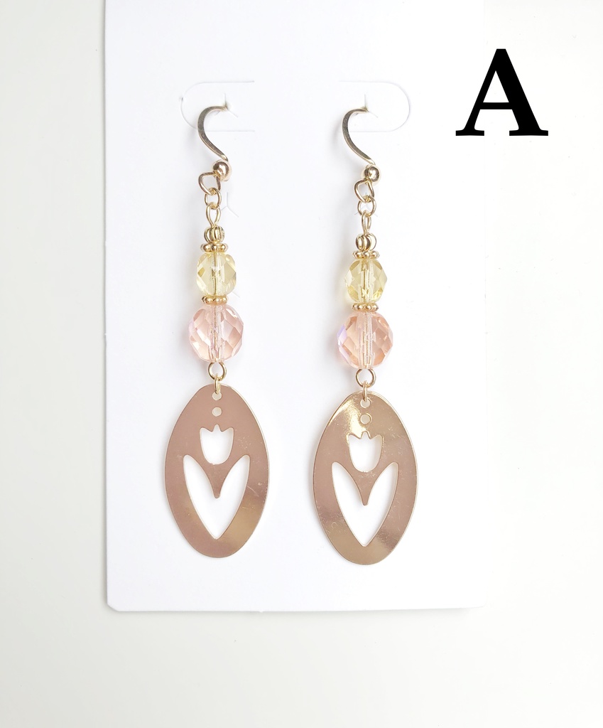 【🌈🕒】🌷さんイメージピアス(イヤリング)
