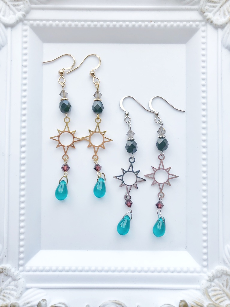 【🌈🕒】🌞さんイメージピアス(イヤリング)