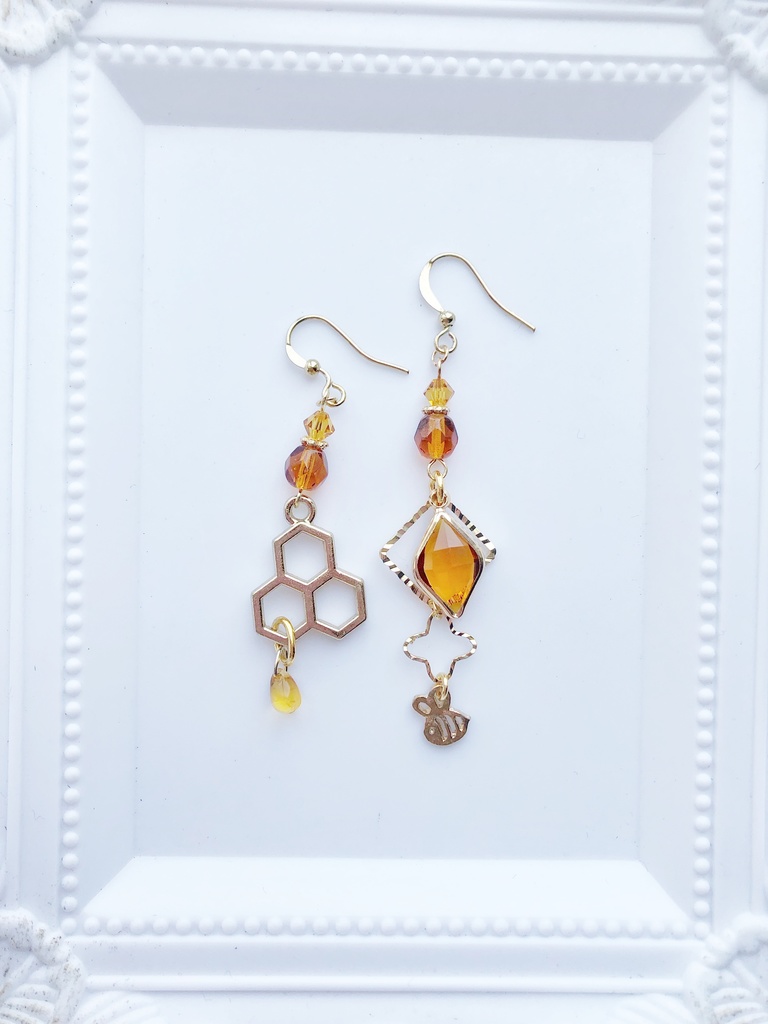 【オリジナル】ミツバチ🐝アクセサリー