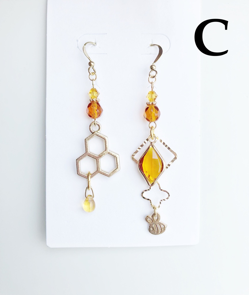 【オリジナル】ミツバチ🐝アクセサリー