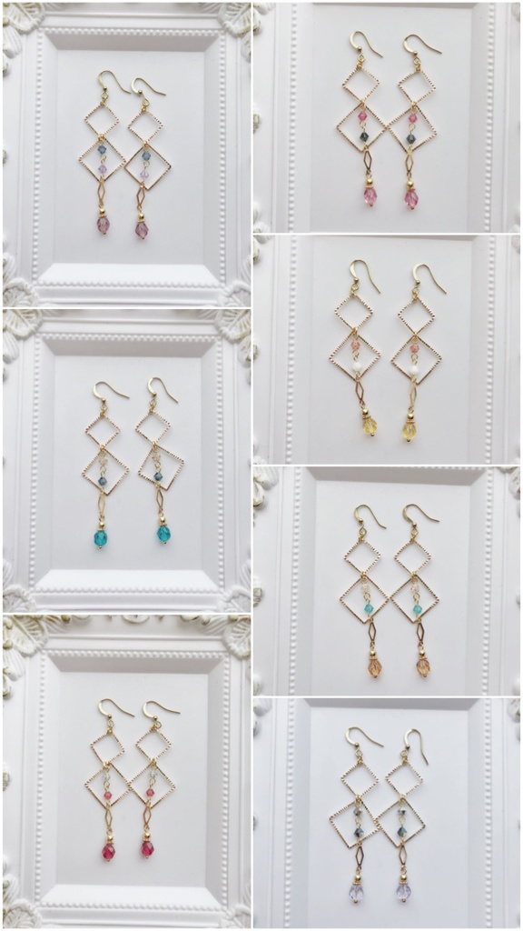 【🌈🕒】いでぃおすイメージピアス(イヤリング)