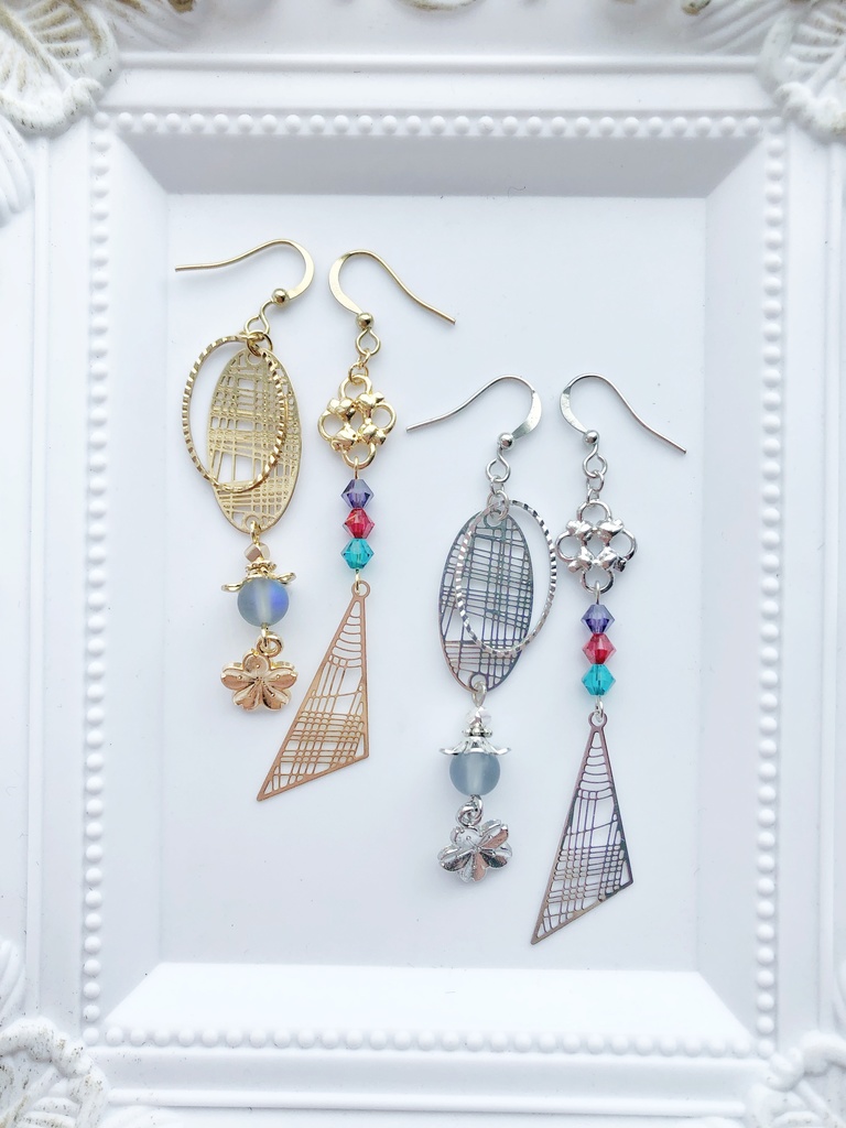 【🌈🕒】🔺イメージピアス(イヤリング)