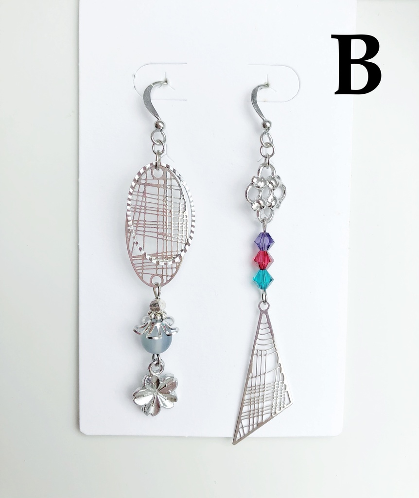 【🌈🕒】🔺イメージピアス(イヤリング)