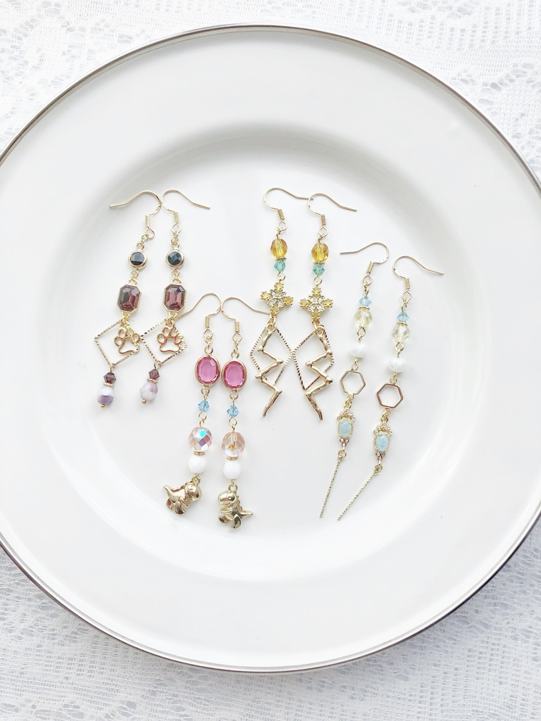 【🌈🕒】おりえんすイメージピアス(イヤリング)