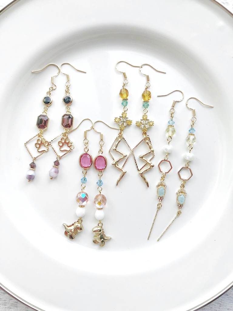 【🌈🕒】おりえんすイメージピアス(イヤリング)