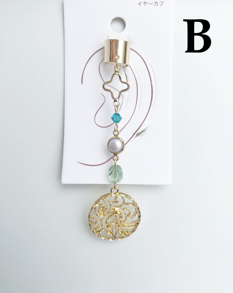 【🌈🕒】🥷🔫さんイメージネックレス・イヤーカフス