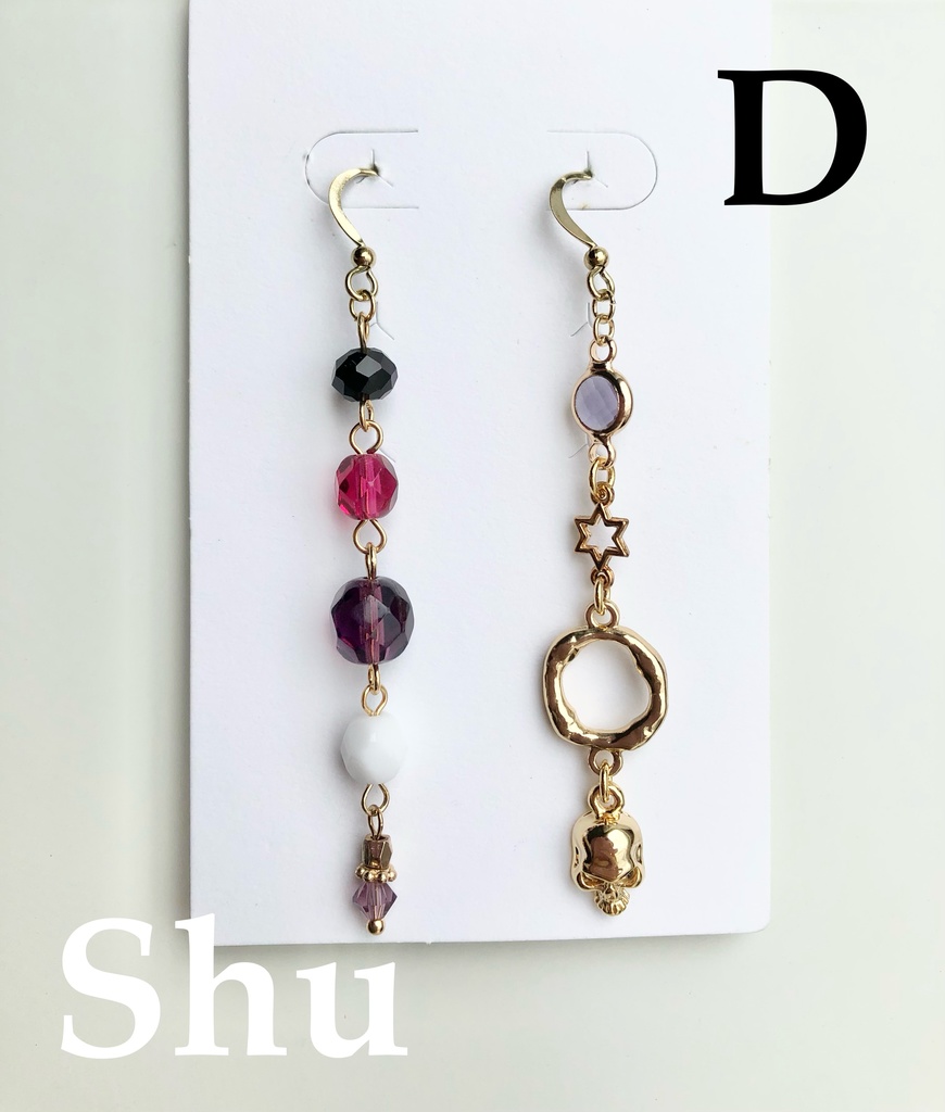 【🌈🕒】るくしむイメージピアス(イヤリング)