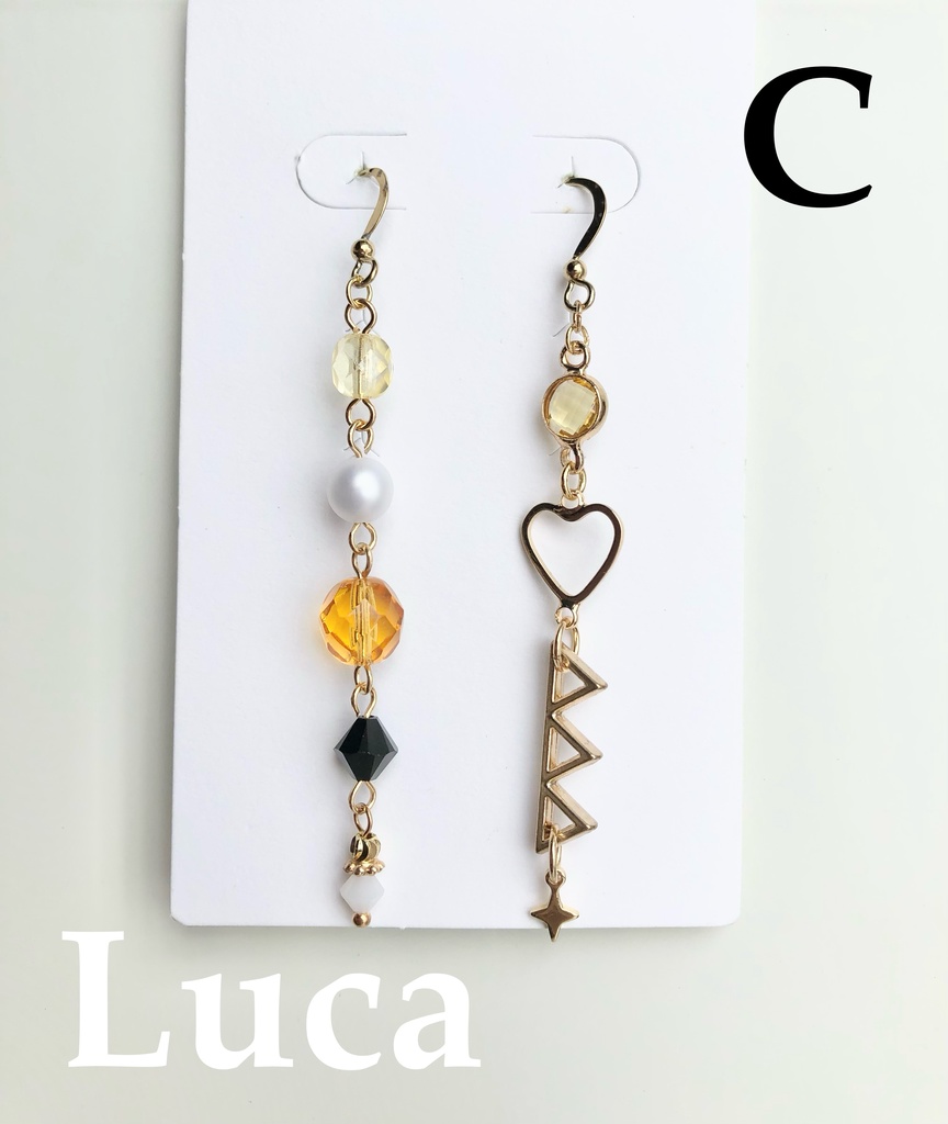 【🌈🕒】るくしむイメージピアス(イヤリング)