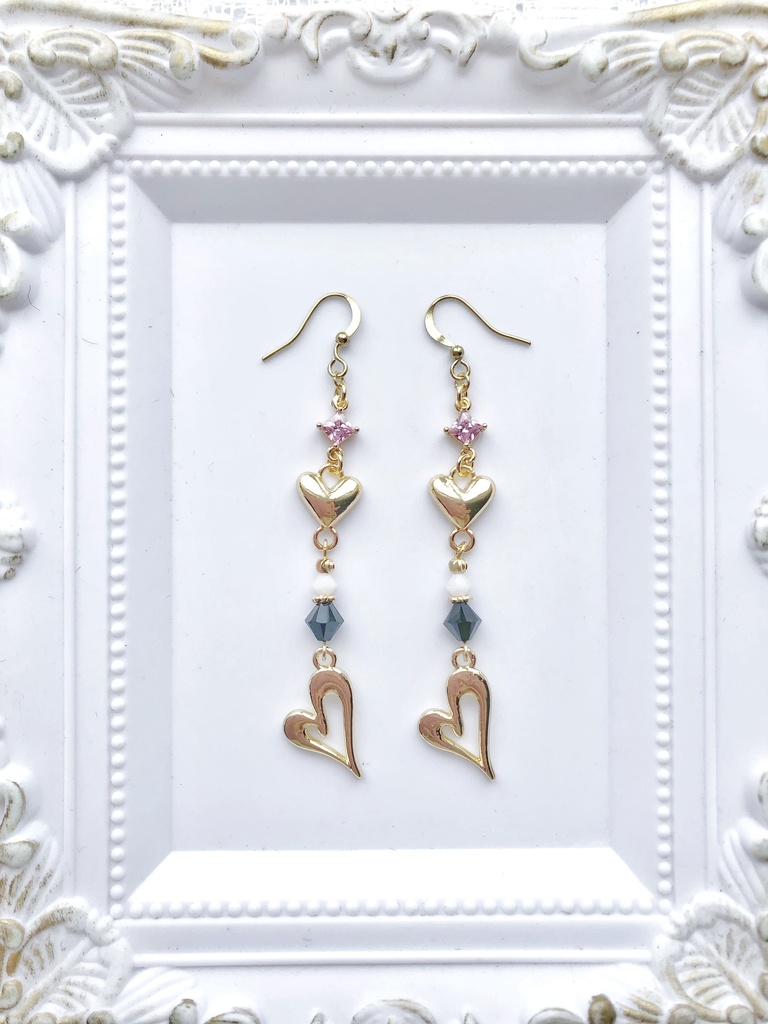 【🌈🕒】💕さんイメージピアス(イヤリング)
