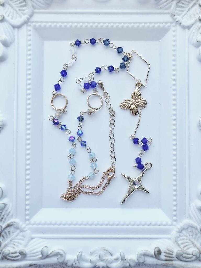 【🌈🕒】🦋⌛️さんイメージネックレス