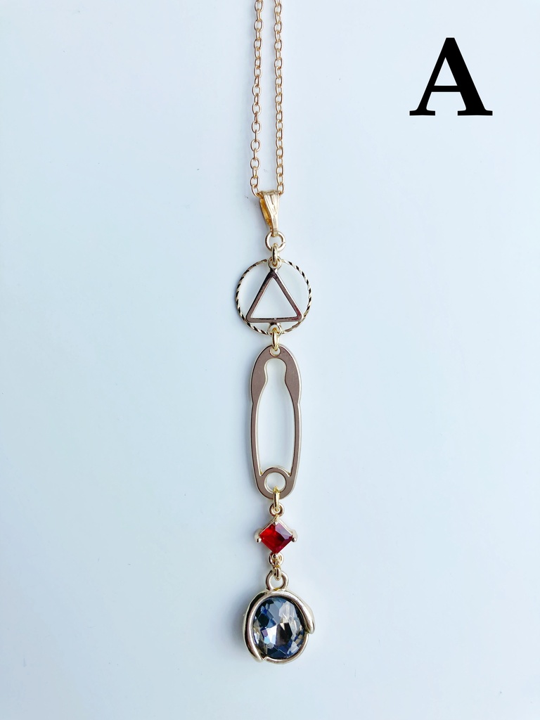 【🌈🕒】📎(🧷)さんイメージネックレス・イヤーカフス