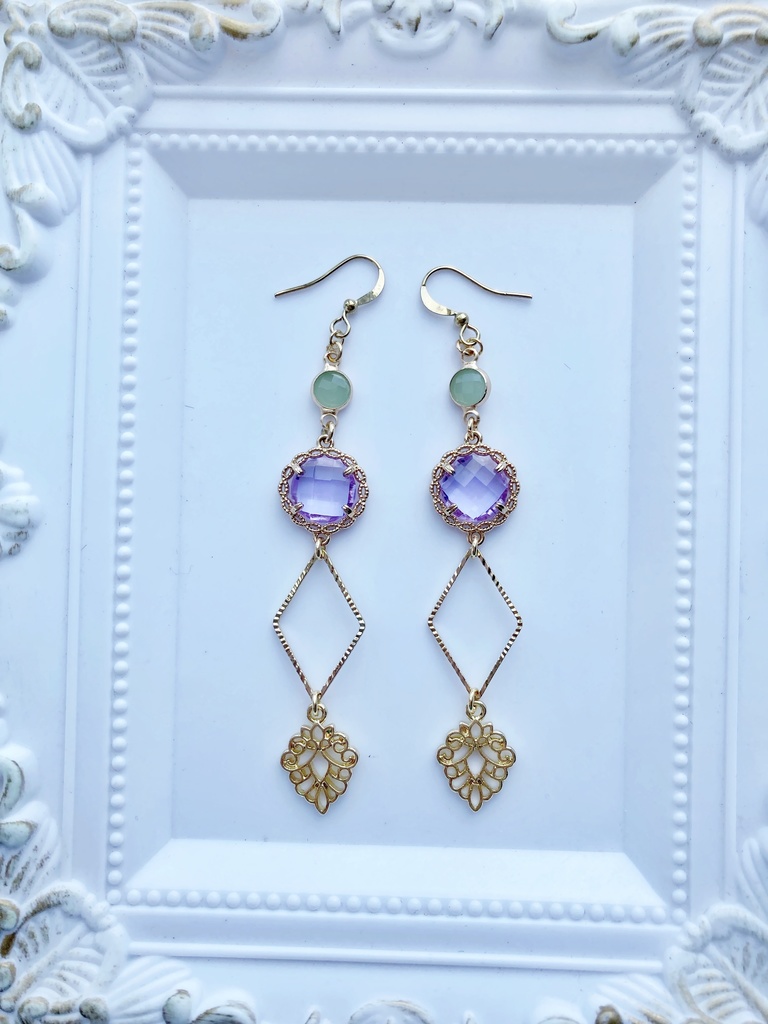 【🌈🕒】🫖🌿さんイメージピアス(イヤリング)