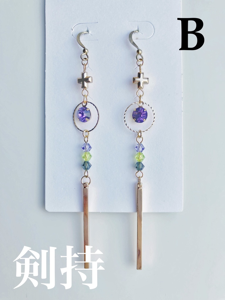 【🌈🕒】ろふまおイメージピアス(イヤリング)