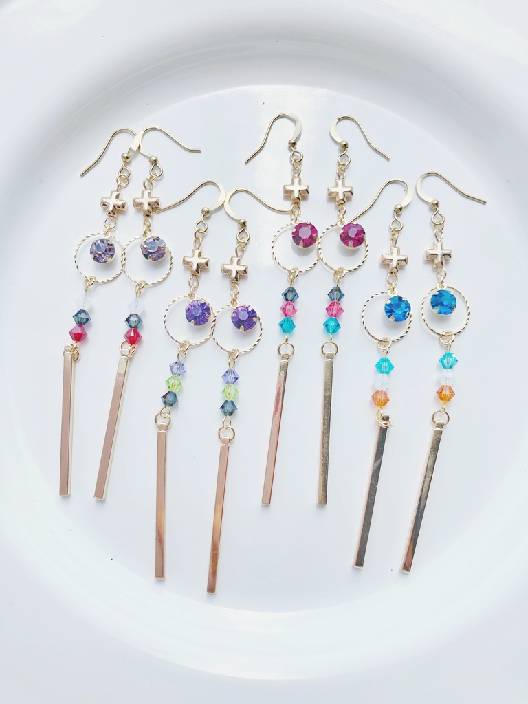 【🌈🕒】ろふまおイメージピアス(イヤリング)