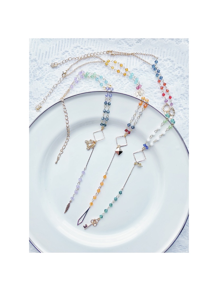 【🌈🕒】さんすくみイメージネックレス