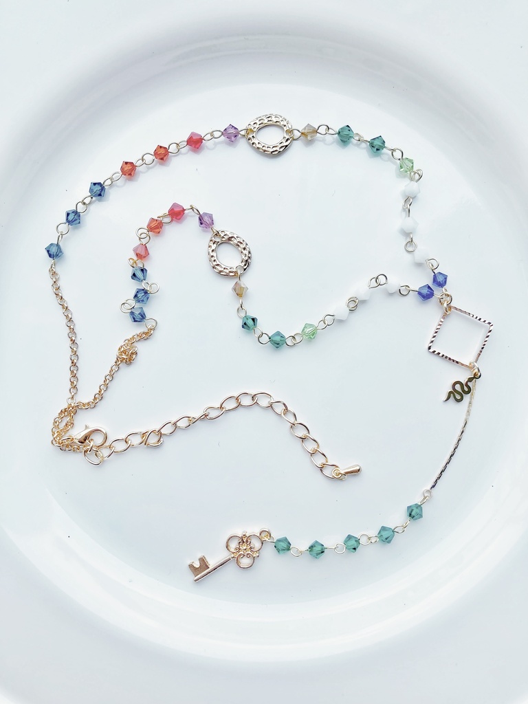 【🌈🕒】さんすくみイメージネックレス