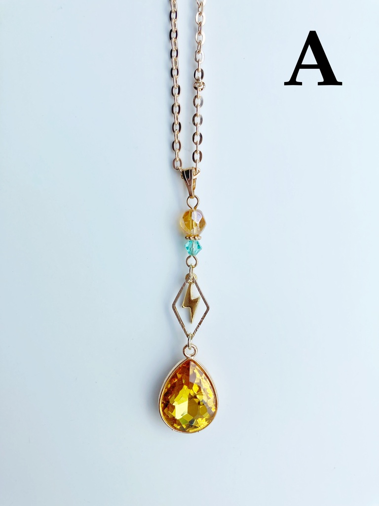 【🌈🕒】🌩🦒さんイメージネックレス・イヤーカフス