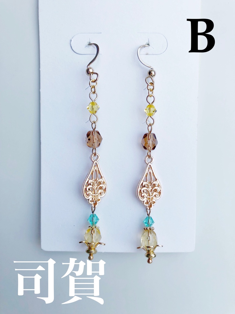 【🌈🕒】あやかきイメージピアス(イヤリング)