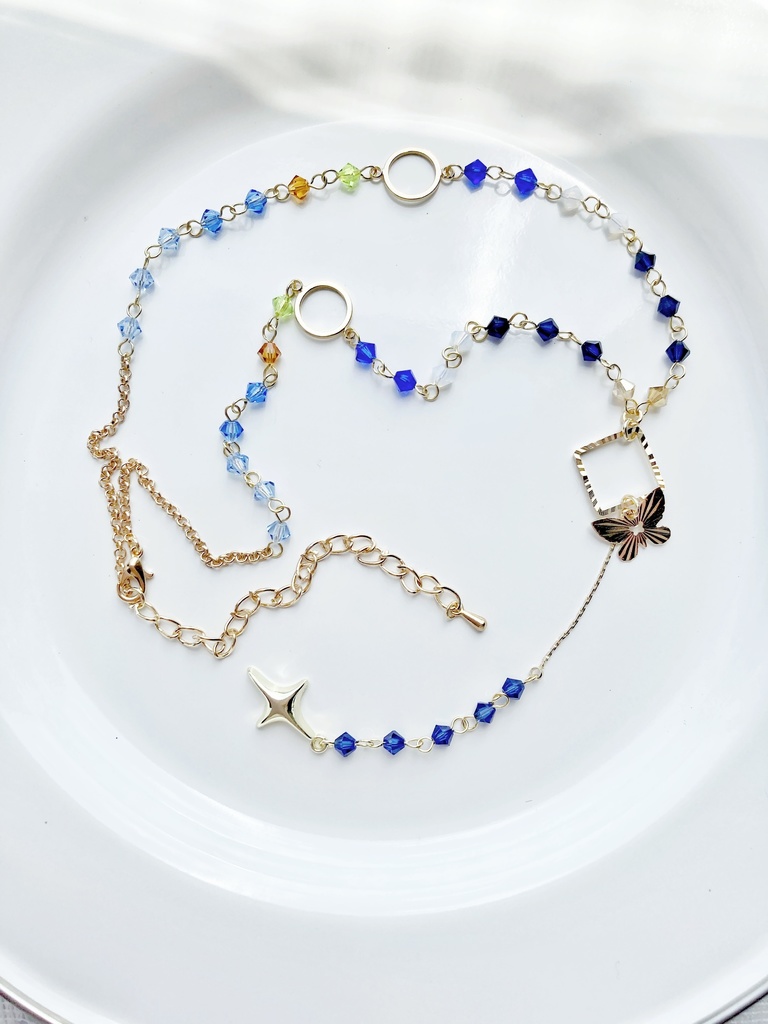 【🌈🕒】みたらし団イメージネックレス