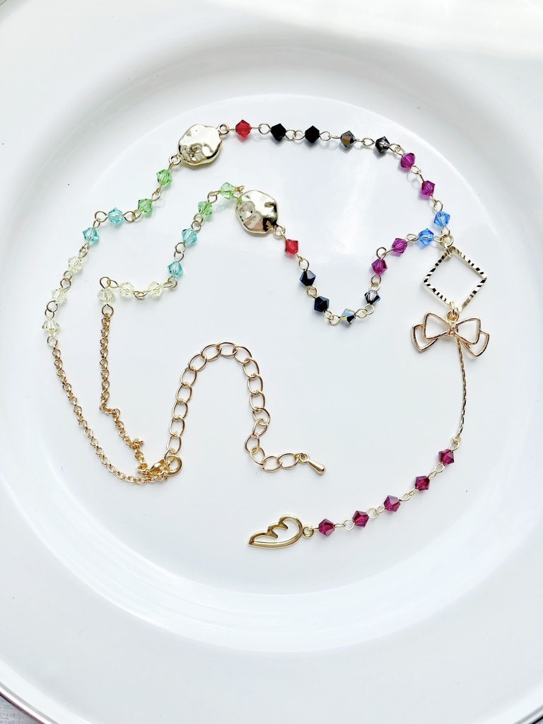 【🌈🕒】みたらし団イメージネックレス