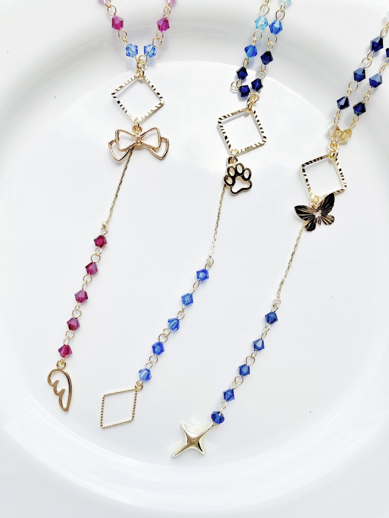 【🌈🕒】みたらし団イメージネックレス