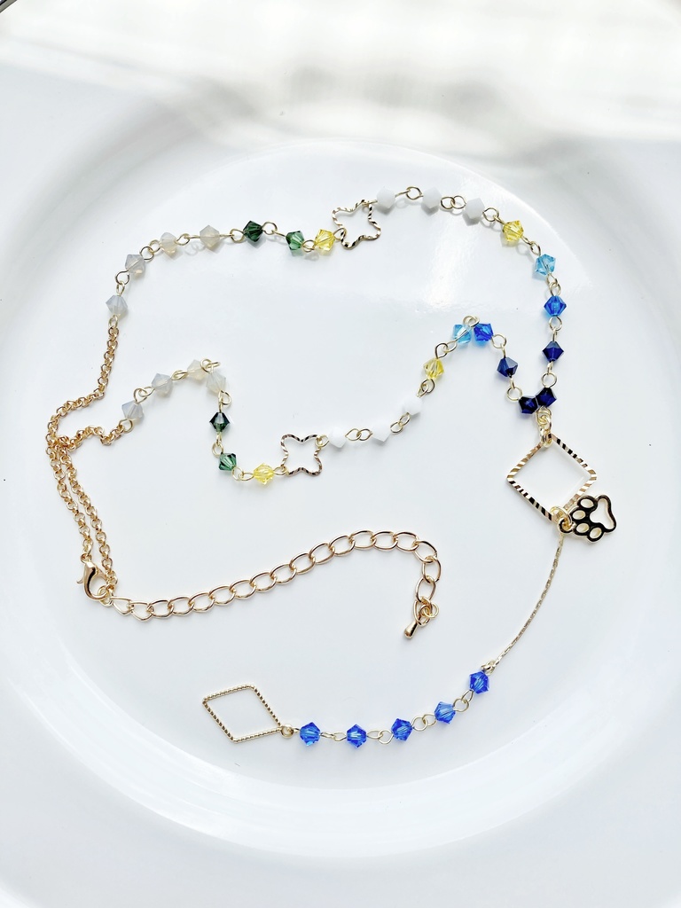 【🌈🕒】みたらし団イメージネックレス