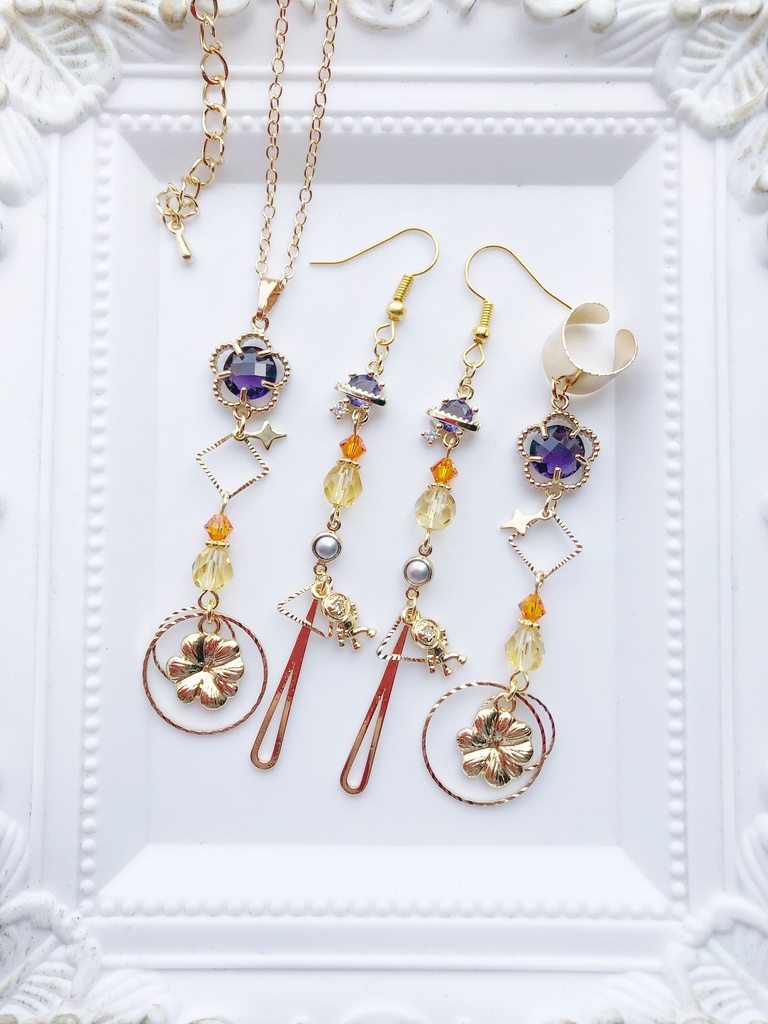 【🌈🕒】🍀さんイメージアクセサリー