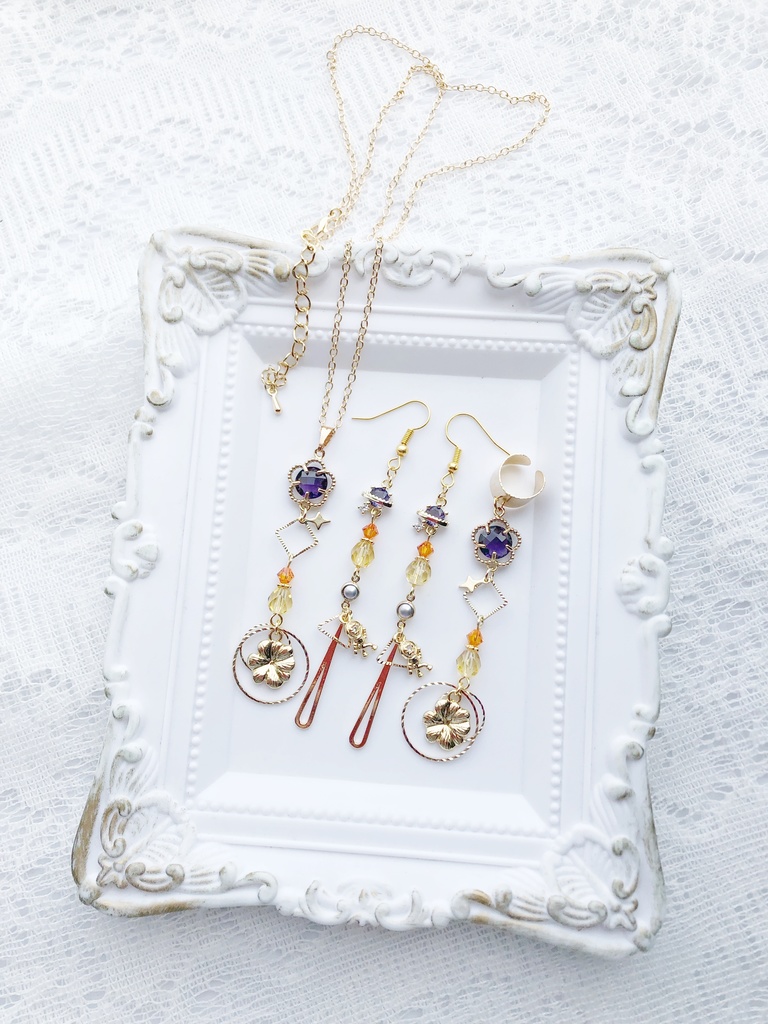 【🌈🕒】🍀さんイメージアクセサリー