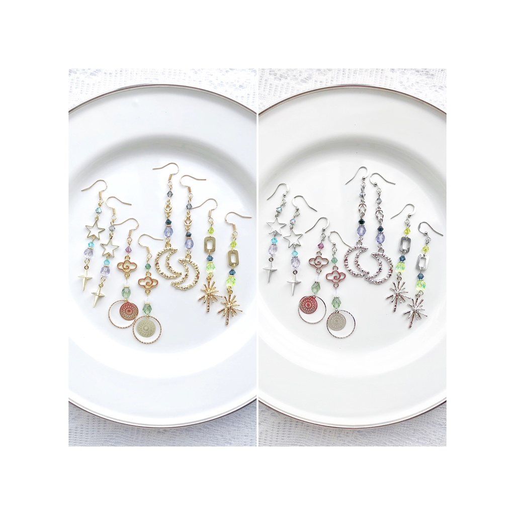 【🌈🕒】でぃてぃかイメージピアス(イヤリング)