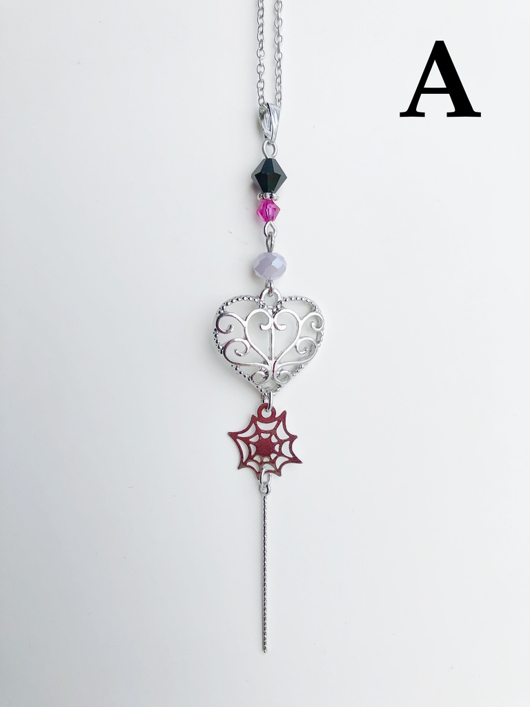 【🌈🕒】🌂🕸さんイメージネックレス・イヤーカフス