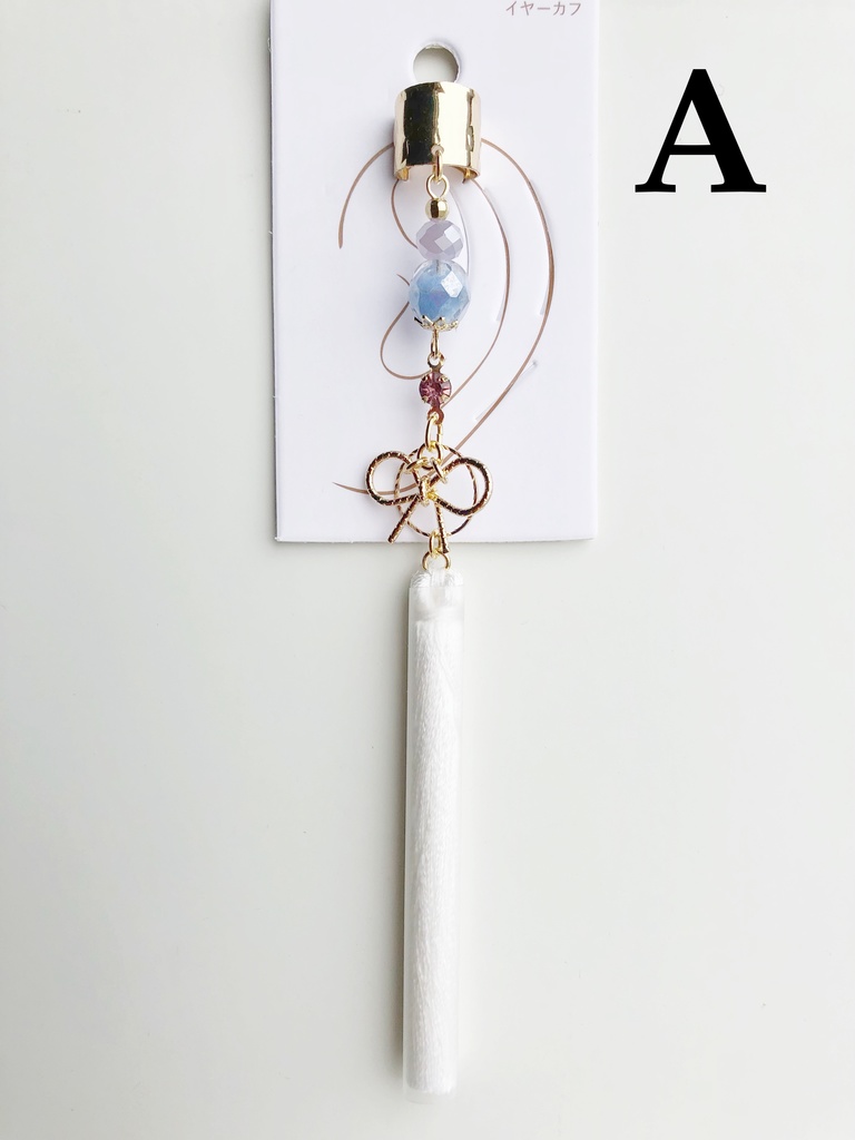 【🌈🕒】🥨🍚さんイメージイヤーカフス・ブレスレット