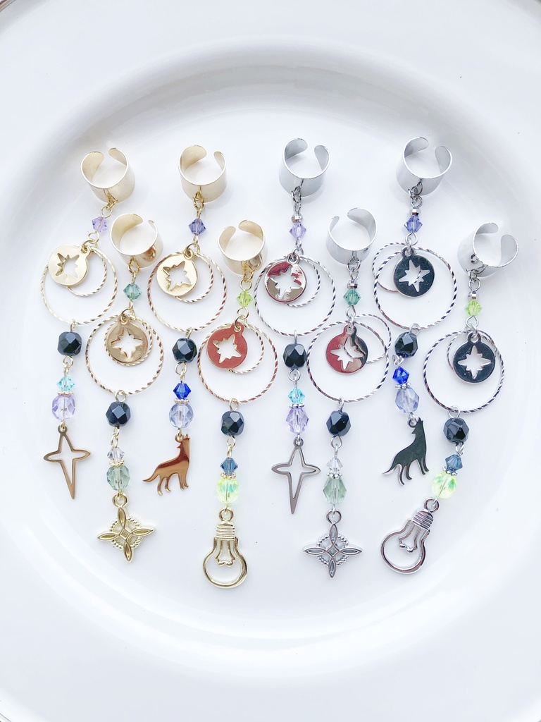 【🌈🕒】でぃてぃかイメージイヤーカフス